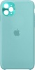 Фото товара Чехол для iPhone 11 Pro Max Apple Silicone Case High Copy Ice Sea Blue Реплика (RL064286)