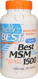 Фото Комплекс Doctor's Best МСМ OptiMSM 1500 мг 120 таблеток (DRB00097)