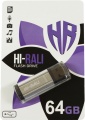 Фото USB флеш накопитель 64GB Hi-Rali Stark Series Silver (HI-64GBSTSL)