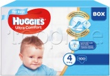 Фото Подгузники для мальчиков Huggies Ultra Comfort 4 Box 100 шт. (5029053547831)
