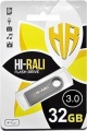 Фото USB флеш накопитель 32GB Hi-Rali Shuttle Series Silver (HI-32GB3SHSL)