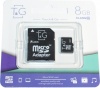 Фото товара Карта памяти micro SDHC 8GB T&G Class 10 (TG-8GBSDCL10-01)