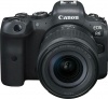 Фото товара Цифровая фотокамера Canon EOS R6 24-105 STM RUK/SEE Black (4082C046)