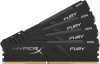 Фото товара Модуль памяти HyperX DDR4 128GB 4x32GB 3200MHz Fury Black (HX432C16FB3K4/128)