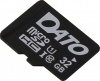 Фото товара Карта памяти micro SDHC 32GB Dato Сlass 10 + adapter (DTTF032GUIC10)