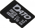 Фото Карта памяти micro SDHC 32GB Dato Сlass 10 + adapter (DTTF032GUIC10)