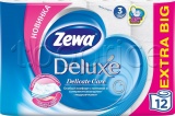 Фото Туалетная бумага Zewa Deluxe 3 слоя 12 шт. (7322540989779)