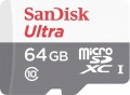 Фото Карта памяти micro SDXC 64GB SanDisk Ultra UHS-I (SDSQUNR-064G-GN3MN)