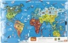 Фото товара Пазл Viga Toys Карта мира с маркерной доской EN (44508)