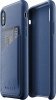 Фото товара Чехол для iPhone Xs Mujjo Full Leather Wallet Blue (MUJJO-CS-092-BL)