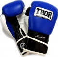 Фото Боксерские перчатки Thor Ultimate 14oz Blue/Black/White (551/03(Leather))