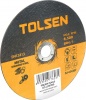 Фото товара Диск отрезной по нержавеющей стали Tolsen 125*1.0*22,2 мм (76133)