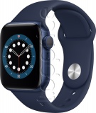 Фото Смарт-часы Apple Watch Series 6 44mm GPS Blue Aluminum/Deep Navy Sport Band (M00J3)