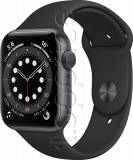 Фото Смарт-часы Apple Watch Series 6 44mm GPS Space Gray Aluminium/BlackSport Band (M00H3)