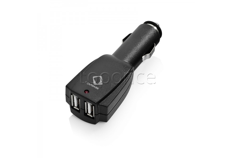 Фото Автомобильное З/У Capdase Dual USB With Cable Micro USB Black (TK00-SM01)