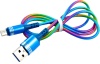 Фото товара Кабель USB AM -> micro-USB Dengos 1 м Rainbow (PLS-M-PRUZH-RAINBOW)