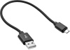 Фото товара Кабель USB AM -> micro-USB Dengos 0.25 м Black (NTK-M-SHRT-BLACK)