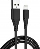Фото товара Кабель USB -> Lightning ColorWay 1 м Black (CW-CBUL024-BK)