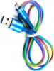 Фото товара Кабель USB AM -> USB Type C Dengos 1 м Rainbow (NTK-TC-SET-RAINBOW)