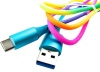 Фото товара Кабель USB -> Lightning Dengos 1 м Rainbow (NTK-L-SET-RAINBOW)