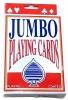 Фото товара Карты Arjuna игральные пластиковые Jumbo 9,5x12,5x2 см (32457)
