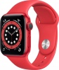 Фото товара Смарт-часы Apple Watch Series 6 44mm GPS Product Red Aluminium/Red Sport Band (M00M3UL/A)