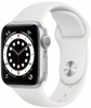 Фото товара Смарт-часы Apple Watch Series 6 40mm GPS Silver Aluminium/White Sport Band (MG283)