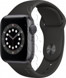 Фото Смарт-часы Apple Watch Series 6 40mm GPS Space Gray Aluminium/Black Sport Band (MG133)