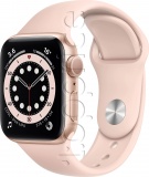 Фото Смарт-часы Apple Watch Series 6 40mm GPS Gold Aluminium/Pink Sand Sport Band (MG123)