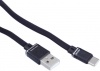 Фото товара Кабель USB -> Type-C Aspor A137 Nylon 1.2 м Black