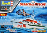 Фото Набор моделей Revell Спасательный катер Arkona и вертолет Sea King mk 41 ур 4 м (05683)