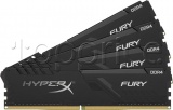 Фото Модуль памяти HyperX DDR4 64GB 4x16GB 3200MHz Fury Black (HX432C16FB4K4/64)
