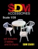 Фото товара Набор DAN models Стол и стулья (DAN-SDM35001)