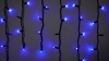 Фото товара Светодиодная гирлянда Delux Icicle 75LED 2x0.7m синий/черный IP44 EN (90016593)