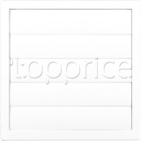 Фото Вентиляционная решетка airRoxy KzZ 170x170 150 White (02-301)