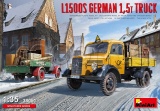 Фото Модель Miniart Немецкий грузовик 1.5 т L1500S (MA38051)