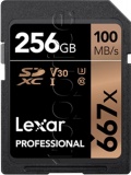 Фото Карта памяти SDXC 256GB Lexar Professional UHS-I C10 V30 U3 (LSD256B667)