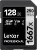 Фото товара Карта памяти SDXC 128GB Lexar Professional UHS-II C10 V60 U3 (LSD128CB1667)