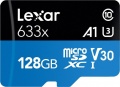 Фото Карта памяти micro-SDXC 128GB Lexar High-Performance UHS-I C10 V30 U3 (LSDMI128BB633A)