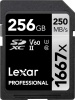 Фото товара Карта памяти SDXC 256GB Lexar Professional UHS-II C10 V60 U3 (LSD256CB1667)
