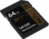 Фото товара Карта памяти SDXC 64GB Lexar Professional UHS-I C10 V30 U3 (LSD0667064G-BNNNG)