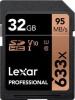 Фото товара Карта памяти SDHC 32GB Lexar Professional UHS-I C10 V10 U1 Global (LSD32GCB633)