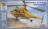 Фото Модель AMP Вертолет Sikorsky R-5/S-51 (спасательный) (AMP72012)