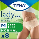 Фото Подгузники для взрослых Tena Lady Slim Pants Normal Medium 8 шт. (7322541226842)