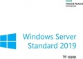 Фото HP Windows Server 2019 Standard 16-Core ROK RU SW (P11058-251)