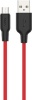 Фото товара Кабель USB -> micro-USB Hoco X21 Plus Silicone 1 м Black/Red (6931474711878)