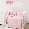 Фото товара Постельный комплект Twins Premium Glamour Moon Pink 8 эл. (4029-TGM-08)