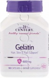 Фото Желатин 21st Century Gelatin 600 мг 100 капсул (CEN22663)