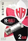 Фото USB флеш накопитель 2GB Hi-Rali Rocket Series Silver (HI-2GBRKTSL)