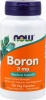 Фото товара Бор Now Foods Boron 3 мг 100 вегетарианских капсул (NF1410)